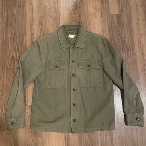Todd Snyder Army Green Shirt Jacket (Shacket)